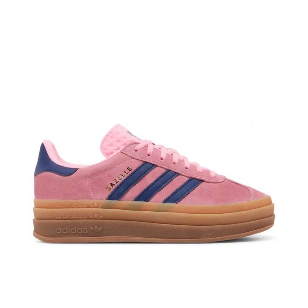 Adidas Women's Sneakers in Pink and Navy